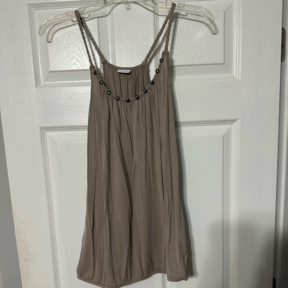 Lascana Stud Accent Halter Top